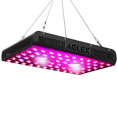 LED Grow Light 1200W, Full Spectrum UV IR COB Reflector Series Plant Lamp with Daisy Chain, for Hydroponic Greenhouse Indoor Plant Veg and Flower … (1200W)