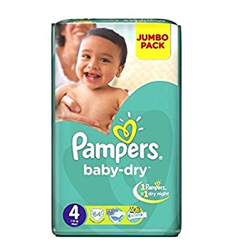 Pampers Baby Dry Diapers, Size 4, 28 count
