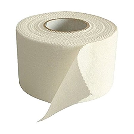 HealthStar White Athletic Tape 1.5 In X 8 YD for Muscle Support, Joint Protection & Compression Therapy (1 Roll)