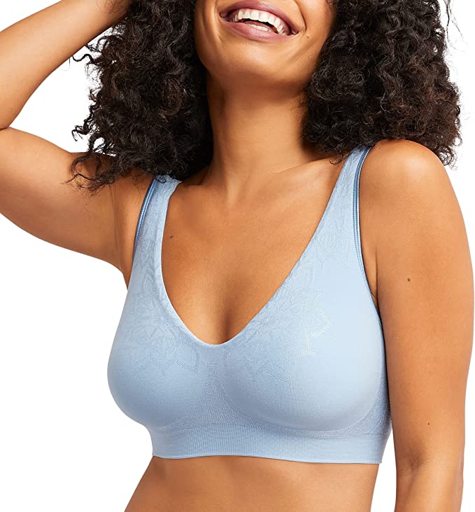 Bali Women's Comfort Revolution Wireless Bra, Wirefree T-Shirt Bra, Cool Comfort, DF3484