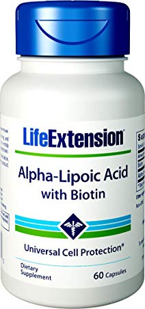 Life Extension, Super Alpha-Lipoic Acid, with Biotin, 250 mg, 60 Capsules