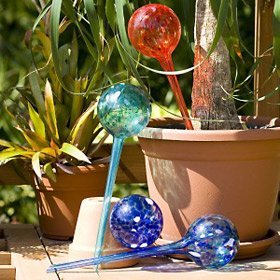 Watering Globes Large - 4pc Deluxe Set