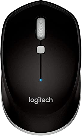 Logitech M535 Bluetooth Mouse Compact Wireless Mouse with 10 Month Battery Life Works with Any Bluetooth Enabled Computer, Laptop or Tablet Running Windows, Mac OS, Chrome or Android, Gray - Black