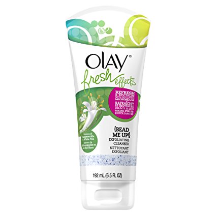 Olay Fresh Effects Bead Me Up Exfoliating Cleanser, 6.5 Fluid Ounce