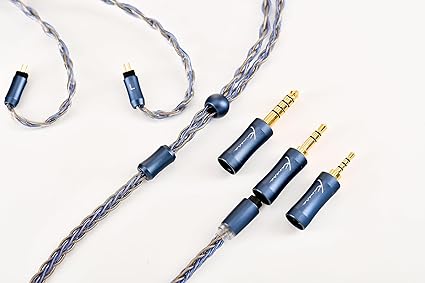 Linsoul Kinera Ace 2.0 Modular Upgrade Earphone Cable (2.5mm   3.5mm   4.4mm)