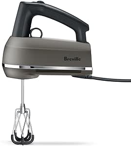 Breville the Handy Mix Scraper™ Mixer, BHM800OYS, Oyster Shell