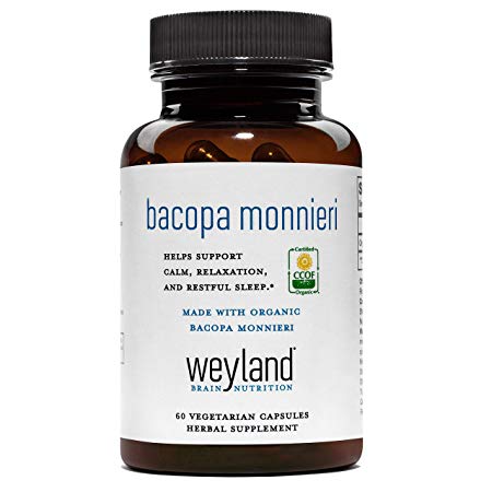 Weyland: Organic Bacopa Monnieri 450mg (60 Count)