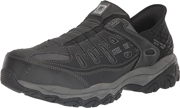 Skechers Men's Hands Free Slip-ins Cankton-Faison St Industrial Shoe