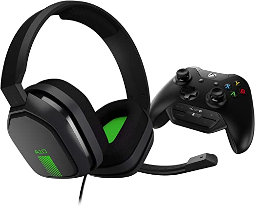 ASTRO Gaming A10 Gaming Headset   MixAmp M60, Green (Xbox One)