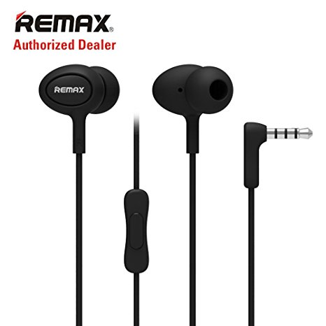 Remax RM-515 In-Ear Headphones with Mic (Black)