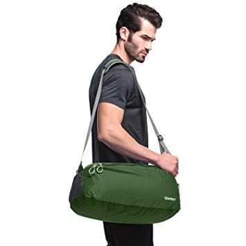 Gonex Small Duffel Bag, Packable Travel Duffle Shoulder Bag 38L 7 Colors Choices