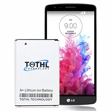 TQTHL LG G3 Battery | 3500mAh Li-Ion Replacement Battery for the G3 [D850 ( AT&T),VS985 (Verizon),LS990 (Sprint),D851 (T-Mobile),US990 (US Cellular) | LG G3 Spare Battery