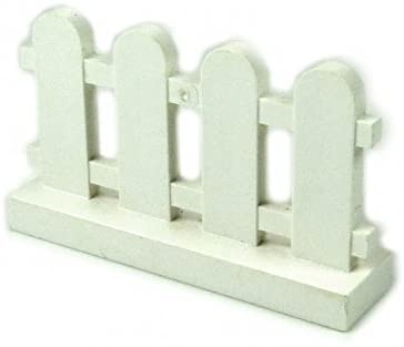 Lego Building Accessories 1 x 4 x 2 White Picket Fence, Bulk - Lot of 10 Loose Parts