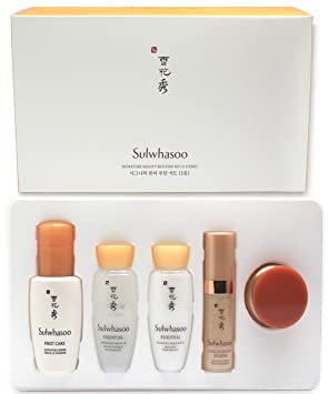 Sulwhasoo Signature Beauty Routine Kit (5 Items), All Skin Types, Nourishing, Anti-Aging