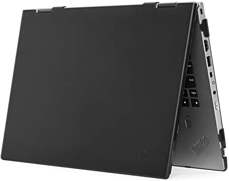 mCover Hard Shell Case for 2020 14" Lenovo ThinkPad X1 Yoga (4th/5th Gen) Laptop Computer (Black)