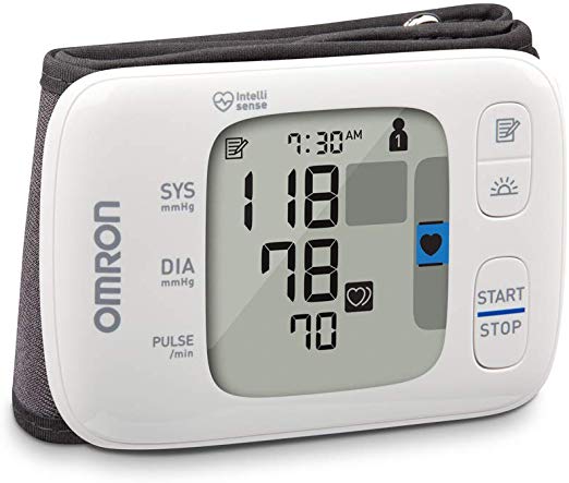 Omron Healthcare Gold Wireless Wrist Blood Pressure Monitor