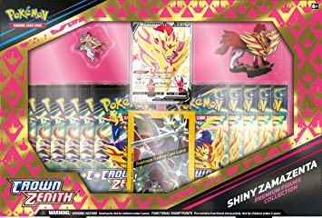 Pokémon Crown Zenith Shiny Zamazenta Premium Figure Collection