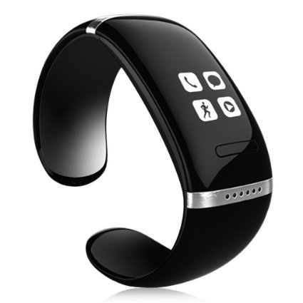HYS 2014 New L12S Bluetooth Smart Wrist For iPhone iWatch Android PhoneiPhone BLACK