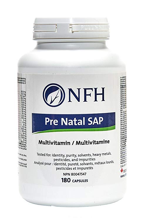 NFH-Nutritional Fundamentals for Health, Pre Natal SAP 180 caps