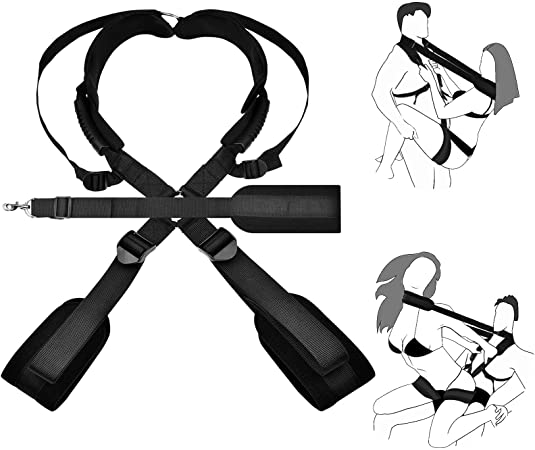 UTIMI Sex Swing BDSM Sex Toy Set Bondage & Restraint with Adjustable Waist Support Belt Adults Body Games Cooperation Between Men and Women for Couples|Holds up to 200lbs