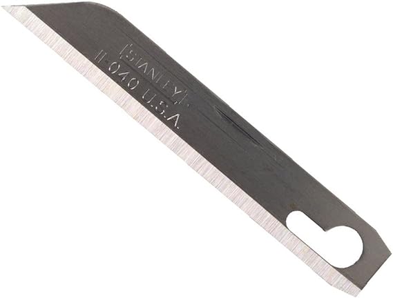 10 Pack Stanley 11-040 Sheepfoot Replacement Heavy Cutting Blade for 10-049 Pocket Knife