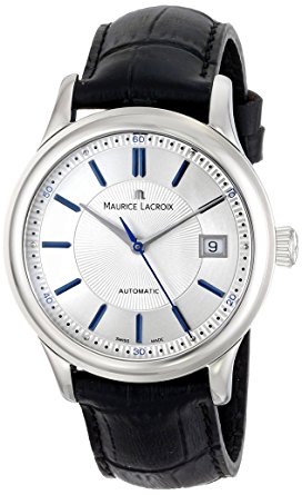 Maurice Lacroix Men's LC6027-SS001-133 Les Classiques Analog Display Swiss Automatic Black Watch