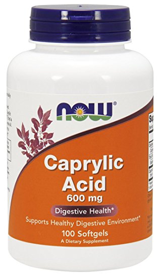 Caprylic Acid - 600mg - 100 softgels