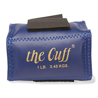 the Cuff: The Original Cuff Ankle and Wrist Weight, 1 lb, Blue
