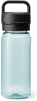 YETI Yonder 600 ml/20 oz Water Bottle with Yonder Chug Cap, Seafoam