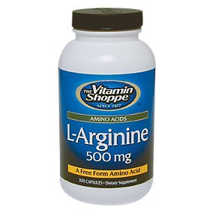 the Vitamin Shoppe L-Arginine 300 Capsules