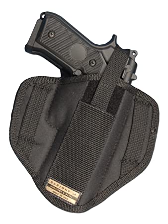 Barsony New 6 Position Ambidextrous Concealment Pancake Holster for Full Size 9mm 40 45