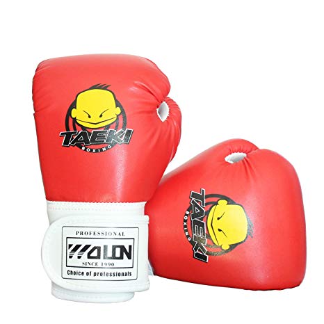 JUYO VONSAN Kids Boxing Gloves 4oz Pu Children Sparring Boxing Gloves Training for 5-12 Years Old Child