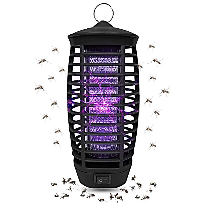 Electronic Bug Zapper, Mosquito Killer Lamp, Fly & Insects Trap for Indoor and Outdoor - 2019 Upgraded