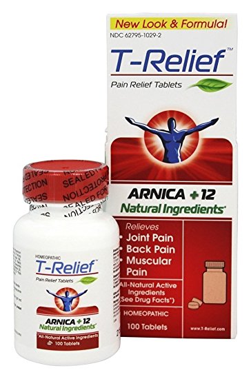 T-Relief Pain Relief 13 Natural Medicines Tablets 100 ea