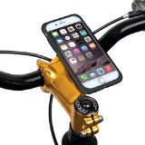 Tigra MountCase II iPhone 6 Plus 6S Plus 55 Waterproof Shock-Absorbent Ultra Slim Case and Bike Mount Kit with RainGuard