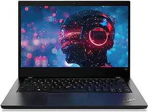 Lenovo ThinkPad L14 Home Business Laptop, 14" Display Screen, AMD Ryzen 3 PRO 4450U 2.5GHz Up to 3.7GHz, 16GB RAM, 256GB SSD, WiFi, Bluetooth, Webcam, HDMI, USB3.0, Windows 11 Pro (Renewed)