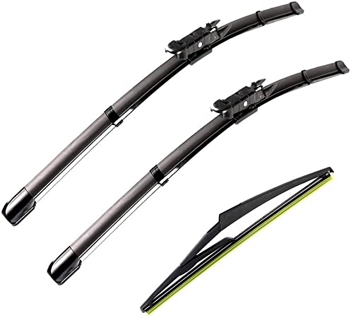 3 wipers Factory For Chevrolet Aveo Sonic Holden Barina 2012-2017 Original Equipment Replacement Wiper Blade Set - 26"/15"/11" (Set of 3) Pinch Tab