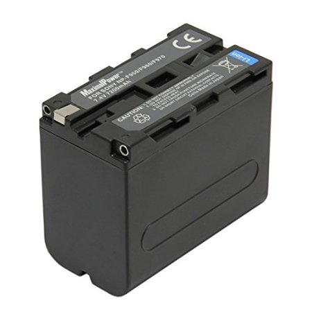 Maximal Power NP-F950F970 Replacement Battery for Sony Digital Camera Camcorder