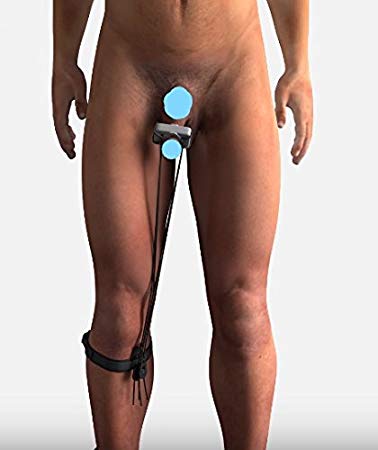 Discreet extender by Still-ON Systems for Natural Male Enlargement. Designed to stretch out the Inner Member hidden in the groin. 3 - Size 1 (Below - Average) silicones