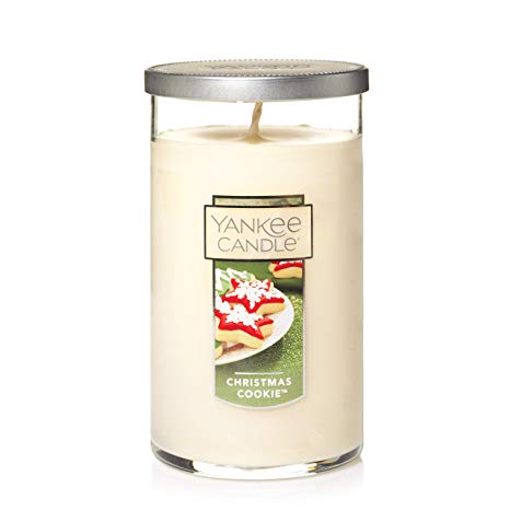 Yankee Candle Medium Perfect Pillar Candle, Christmas Cookie