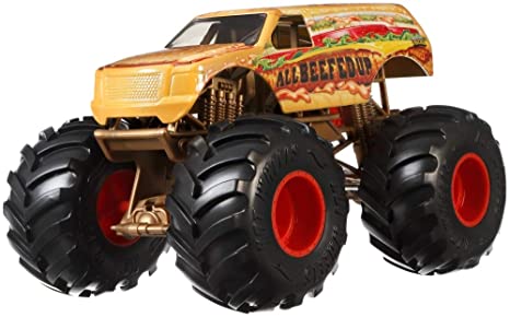 Hot Wheels All Beefed Up Monster Truck, 1:24 Scale