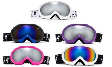 Cloud 9 - Kids Snow Goggles "Shifty" Anti-Fog Dual Lens UV400 Snowboarding