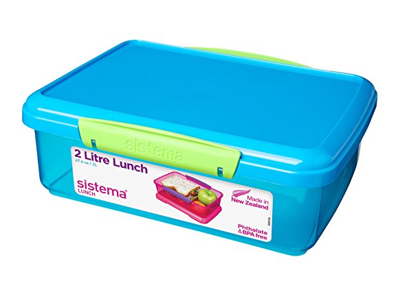 Sistema Lunch Box, 2 L - Assorted Colours