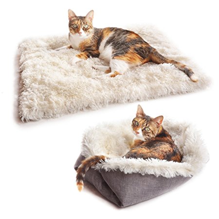 [NEW] 4CLAWS Furry Pet Bed/Mat (Convertible)