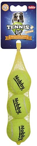 Nobby Tennis Ball with Squeaker, Small, 5 cm