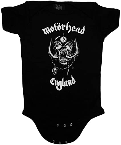 GLOBAL Motorhead England Baby Infant Creeper One Piece Tee
