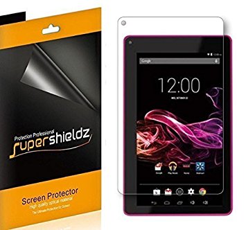 [3-Pack] Supershieldz- Anti-Bubble Clear Screen Protector For RCA 7 Voyager 7" Tablet (RCT6773W)   Lifetime Replacements Warranty - Retail Packaging