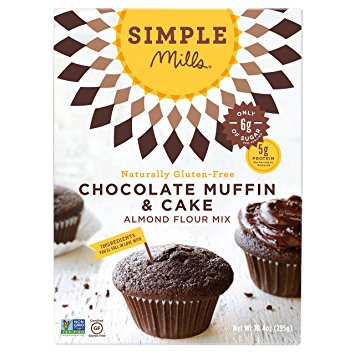 Simple Mills Chocolate Muffin & Cake Mix, 10.4 Ounce