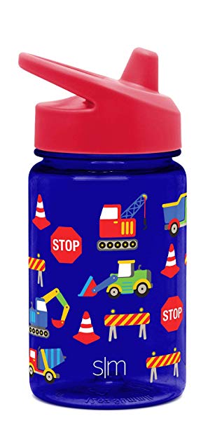 Simple Modern Kids Tritan Summit Sippy Cup for Toddlers - 12oz Plastic Baby Water Bottle for Girls and Boys