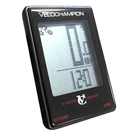 VeloChampion 16 Function Wireless Cycle Computer